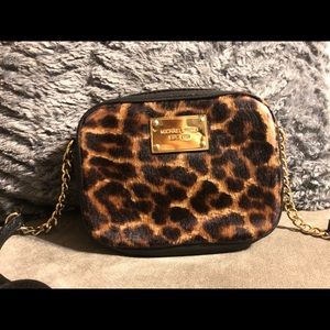Michael Kors Leopard Chain Bab